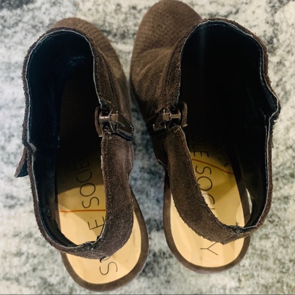 Sole Society Percin Heeled Ankle Boots - Picture 6 of 11